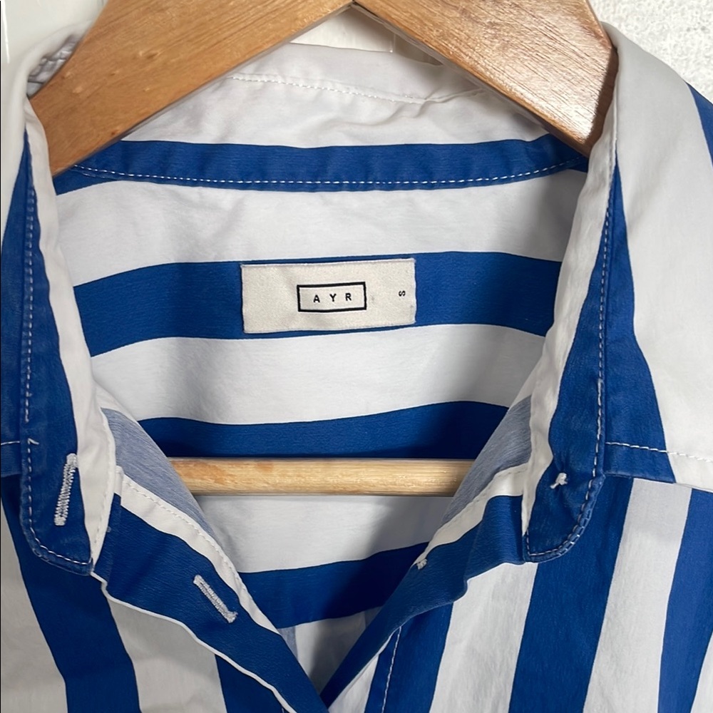 AYR The Deep End Button Down Shirt size Small - Picture 5 of 9